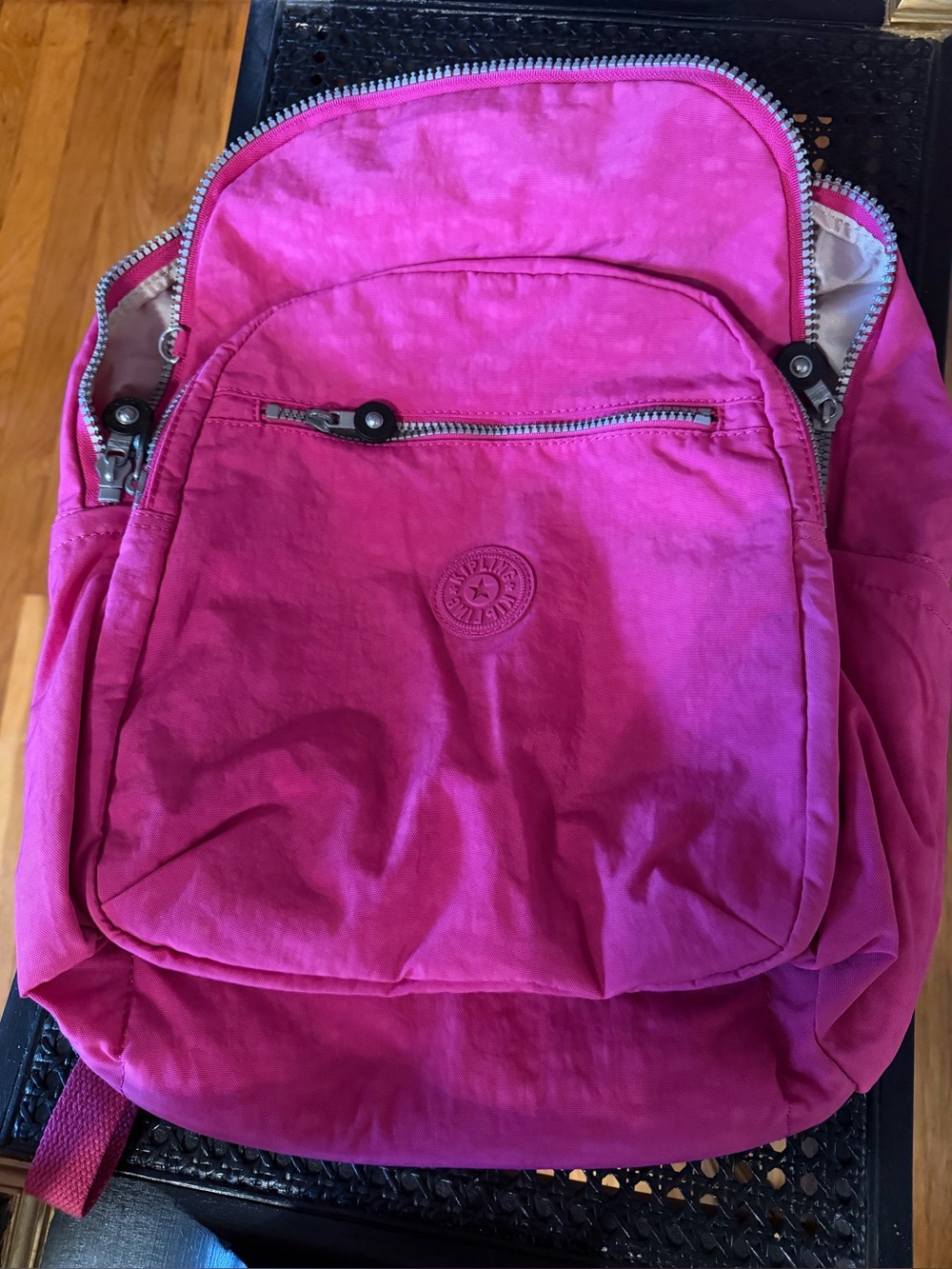 Authentic Kipling Pink Backpack